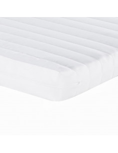 Divano Letto Estraibile Materassi Grigio Chiaro 100x200 Tessuto