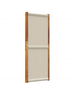 Divisorio a 3 Pannelli Grigio Chiaro 210x180 cm