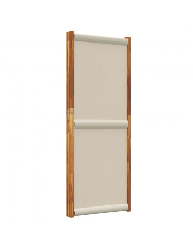 Divisorio a 3 Pannelli Grigio Chiaro 210x180 cm