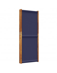Divisorio a 4 Pannelli Blu Scuro 280x180 cm