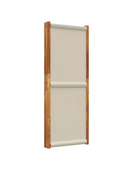 Divisorio a 4 Pannelli Grigio Chiaro 280x180 cm