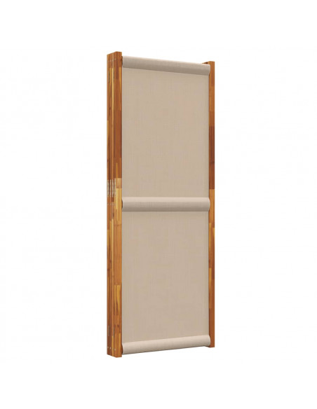 Divisorio a 4 Pannelli Tortora 280x180 cm