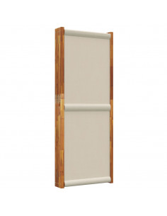 Divisorio a 5 Pannelli Grigio Chiaro 350x180 cm