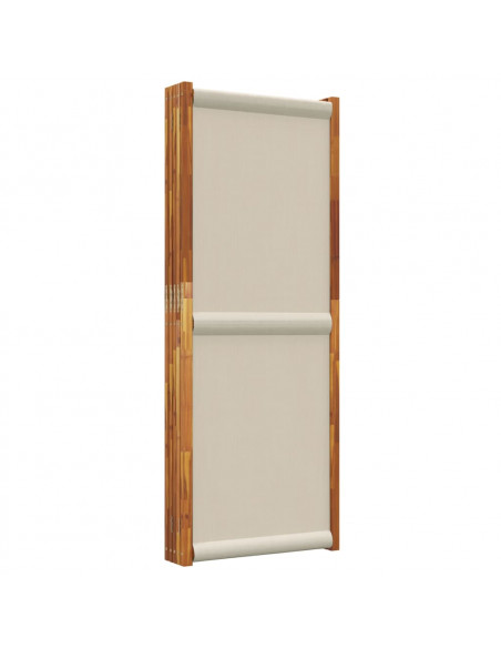 Divisorio a 5 Pannelli Grigio Chiaro 350x180 cm