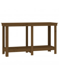 Banco da Lavoro Miele 140x50x80 cm in Legno Massello di Pino 2