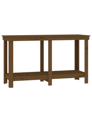 Banco da Lavoro Miele 140x50x80 cm in Legno Massello di Pino