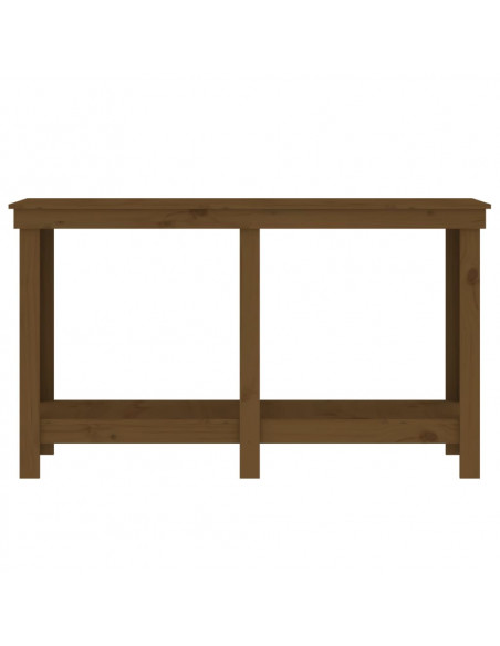 Banco da Lavoro Miele 140x50x80 cm in Legno Massello di Pino