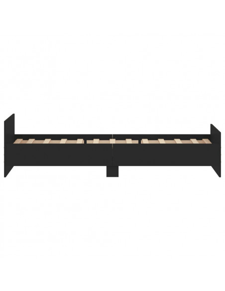 Giroletto Nero 90x190 cm in Legno Multistrato