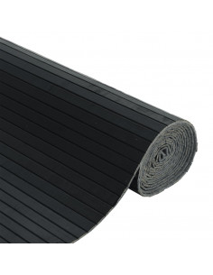 Divisorio Ambienti Nero 165x250 cm in Bambù