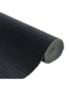 Divisorio Ambienti Nero 165x800 cm in Bambù