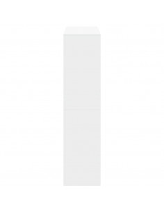 Divisorio Bianco 100x33x135 cm in Truciolato