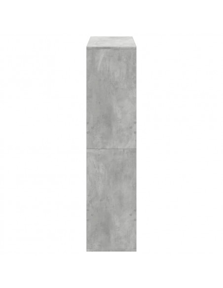 Divisorio Grigio Cemento 100x33x135 cm in Truciolato