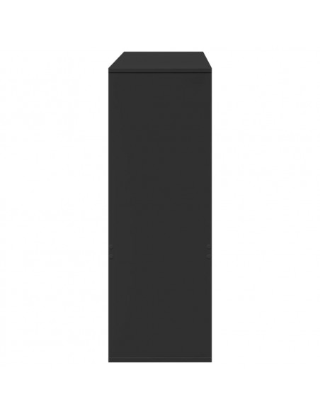 Divisorio Nero 100x33x94,5 cm in Truciolato