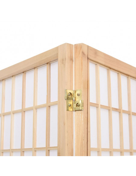 Divisorio Pieghevole 6 Pannelli Stile Giapponese 240x170 cm