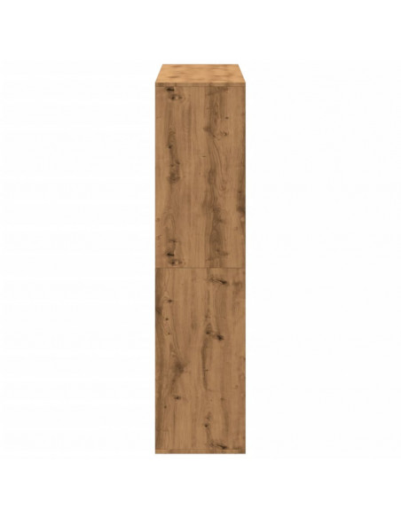 Divisorio Rovere Artigianale 100x33x135 cm in Truciolato