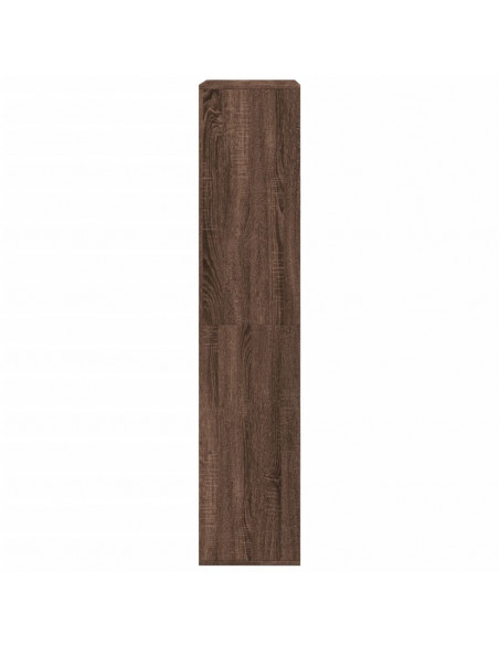 Divisorio Rovere Marrone 100x33x155,5 cm in Truciolato