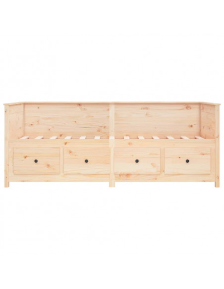 Dormeuse 90x190 cm in Legno Massello di Pino
