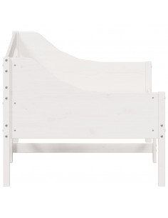 Dormeuse Bianca 80x200 cm in Legno Massello di Pino