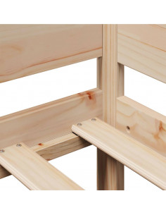 Dormeuse con Cassetti 90x190 cm in Legno Massello Pino