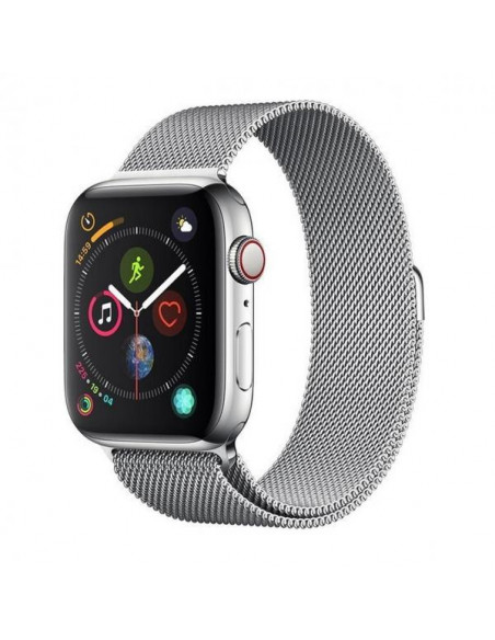 Devia 325045SL MILANESE LOOP 40MM SLVR Band Argento Acciaio inossidabile