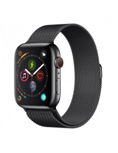 Devia 325052BK MILANESE LOOP 40MM SBLK Band Nero Acciaio inossidabile