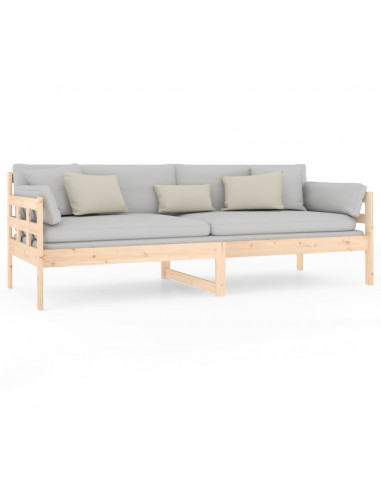 Dormeuse in Legno Massello di Pino 80x200 cm