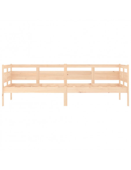 Dormeuse in Legno Massello di Pino 80x200 cm