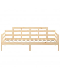 Dormeuse in Legno Massello di Pino 80x200 cm