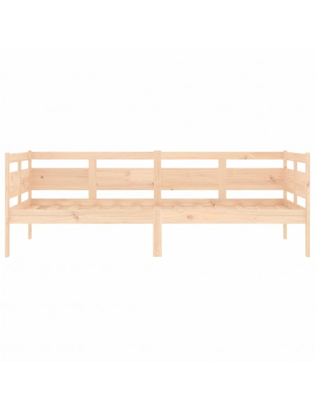 Dormeuse in Legno Massello di Pino 90x190 cm