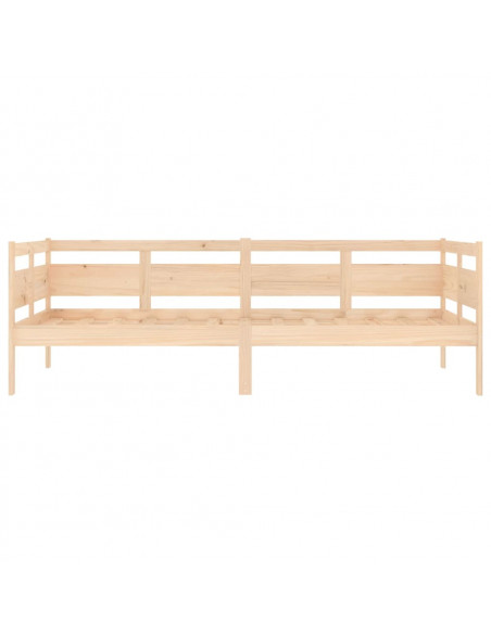 Dormeuse in Legno Massello di Pino 90x200 cm