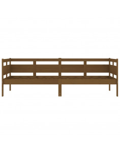 Dormeuse Miele in Legno Massello di Pino 80x200 cm