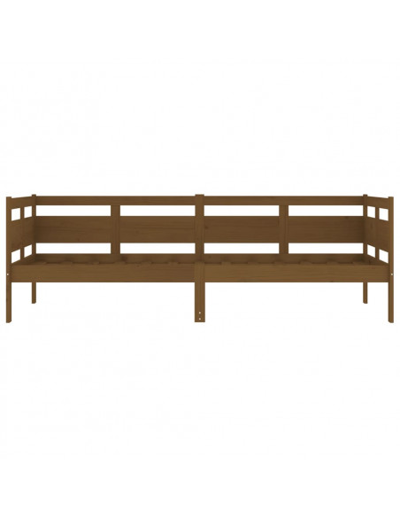 Dormeuse Miele in Legno Massello di Pino 80x200 cm