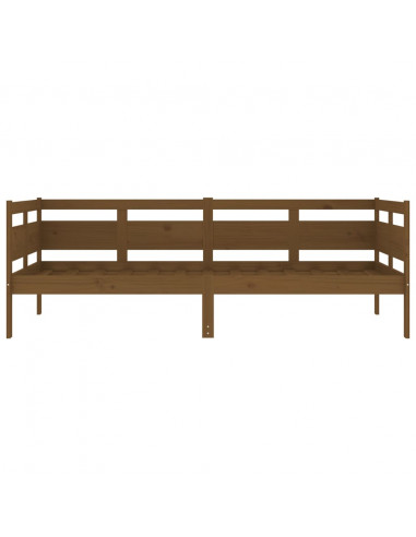 Dormeuse Miele in Legno Massello di Pino 90x190 cm