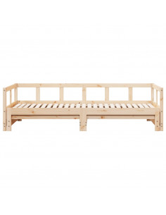 Dormeuse senza Materasso 80x200 cm in Legno Massello di Pino