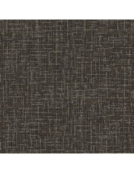 DUTCH WALLCOVERINGS Carta da Parati Motivo Tessuto Nero