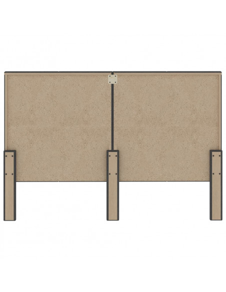 Testiera Letto Grigio Scuro in Tessuto 180x200 cm