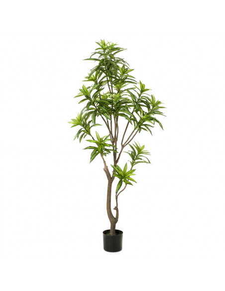 Emerald Albero di Dracaena Artificiale 155 cm Verde