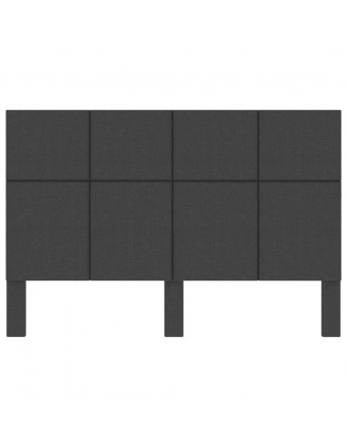 Testiera Letto Grigio Scuro in Tessuto 180x200 cm