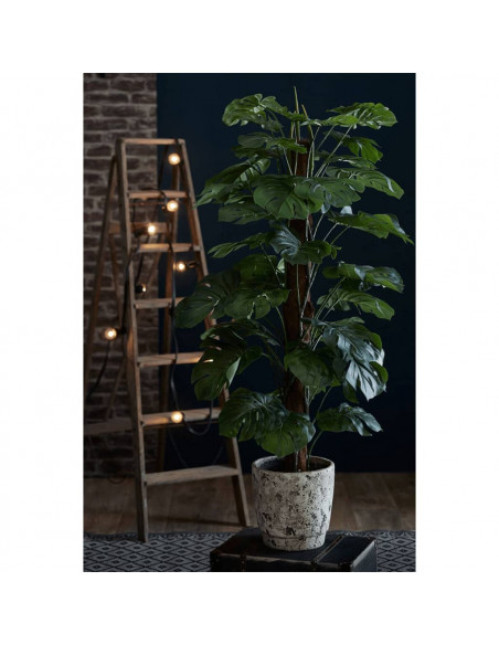 Emerald Monstera Artificiale con Palo 150 cm