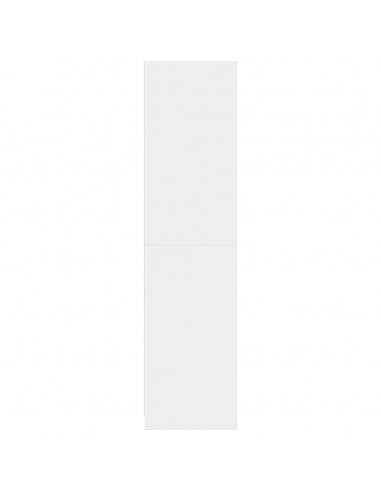 Armadio Bianco 100x50x200 cm in Legno Multistrato
