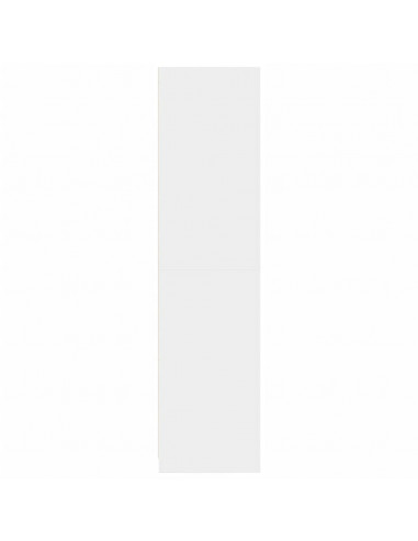 Armadio Bianco 100x50x200 cm in Legno Multistrato