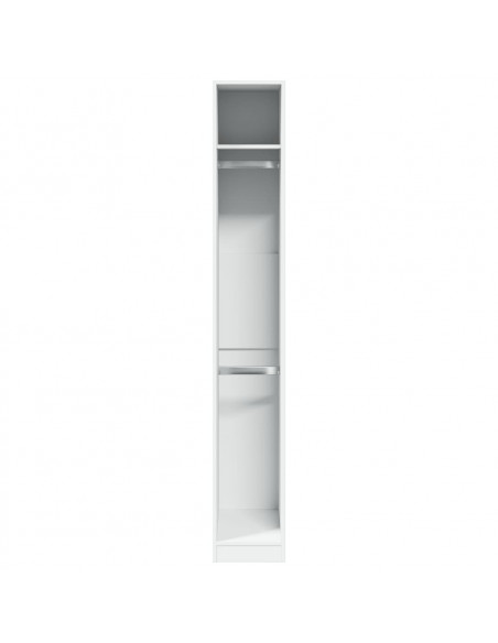 Armadio Bianco 30x50x200 cm in Legno Multistrato