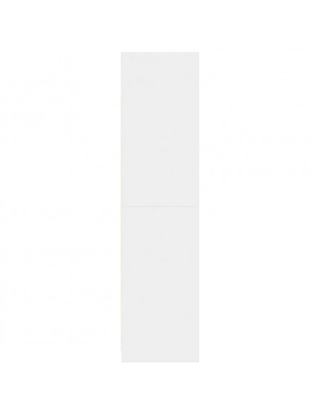 Armadio Bianco 30x50x200 cm in Legno Multistrato
