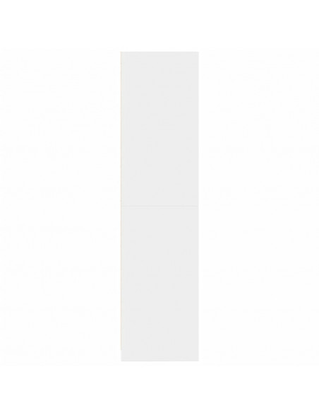 Armadio Bianco 50x50x200 cm in Legno Multistrato