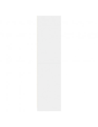 Armadio Bianco 80x50x200 cm in Legno Multistrato