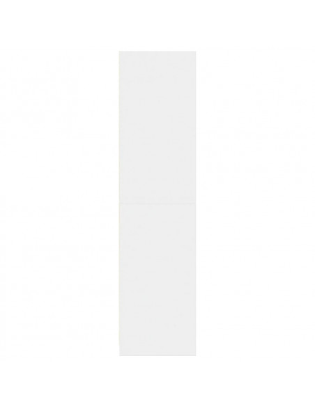 Armadio Bianco 80x50x200 cm in Legno Multistrato