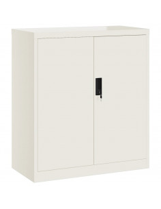 Armadio Classificatore Bianco 79x40x90 cm in Acciaio 2