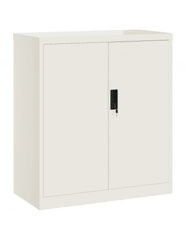 Armadio Classificatore Bianco 79x40x90 cm in Acciaio