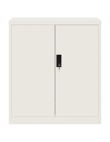 Armadio Classificatore Bianco 79x40x90 cm in Acciaio