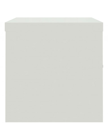 Armadio Classificatore Grigio Chiaro 90x40x40 cm in Acciaio
